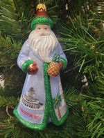 Charleston SC Custom Santa Ornament