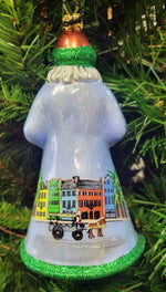 Charleston SC Custom Santa Ornament