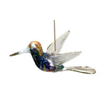 Hummingbird Glass Ornament