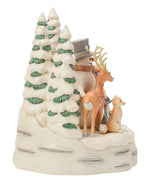 Woodland Snowman with Forest Figure