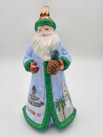 Charleston SC Custom Santa Ornament