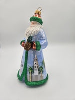 Charleston SC Custom Santa Ornament