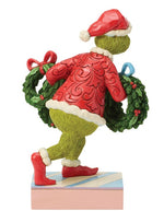Grinch with Multiple Wreaths Figure