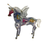 Glass Unicorn Ornament