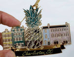 Charleston, SC Rainbow Row Ornament