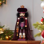 18" Hollywood Purple King Nutcracker