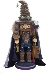 15" Hollywood Brown Wizard Nutcracker
