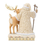 Woodland Santa with Buck Figure
