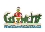 Grinchy Word Figurine