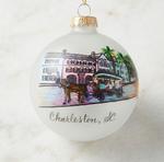 Charleston Rainbow Row Ornament