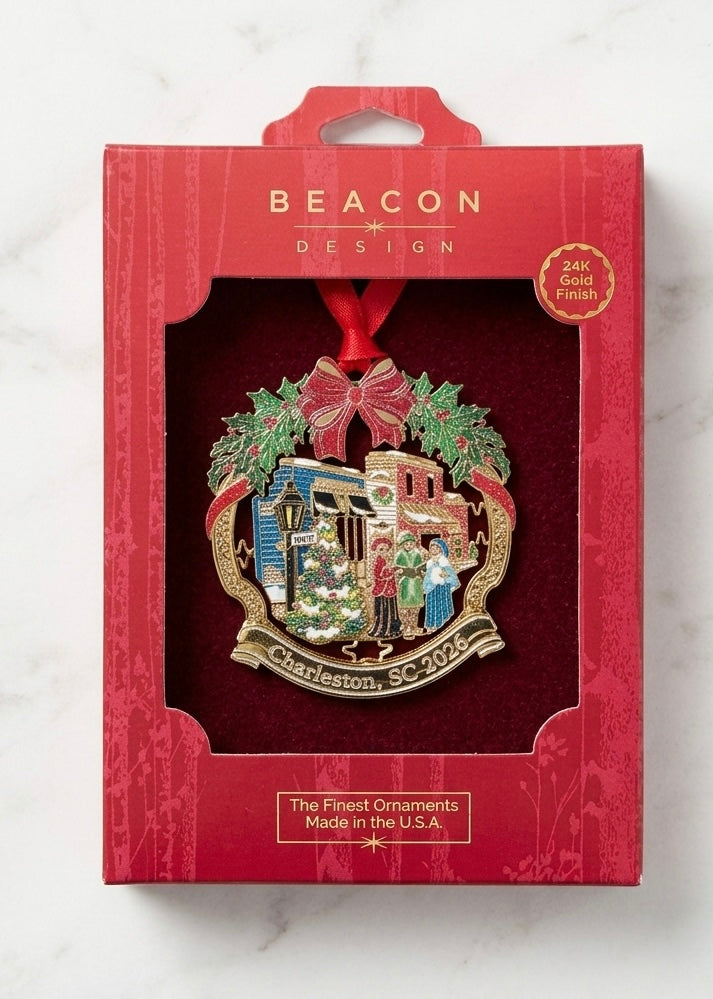 Our Holiday Town Ornament
