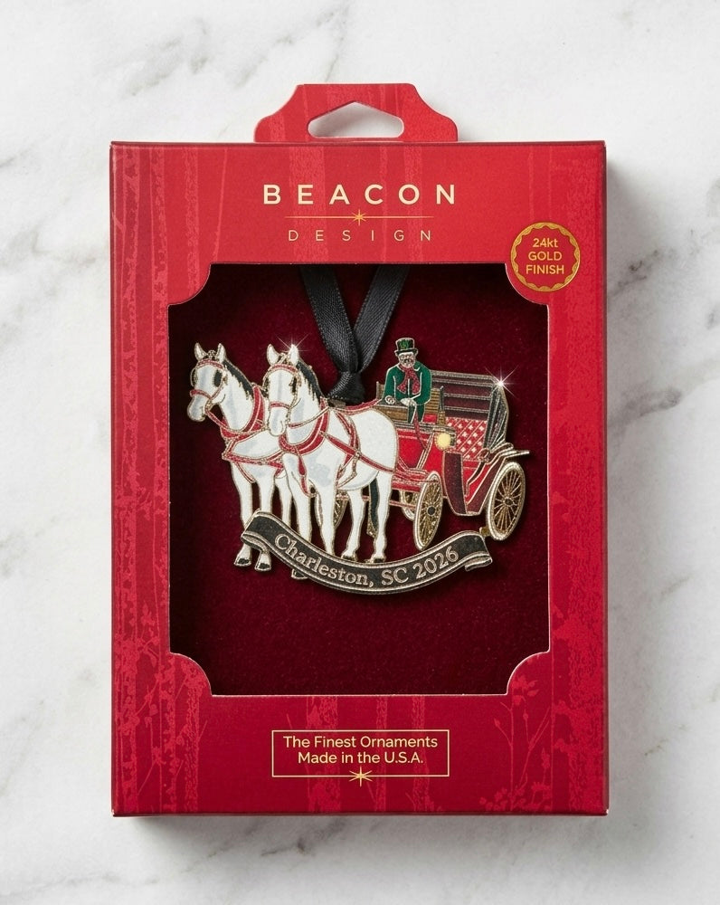 Horse Drawn Carriage Ornament