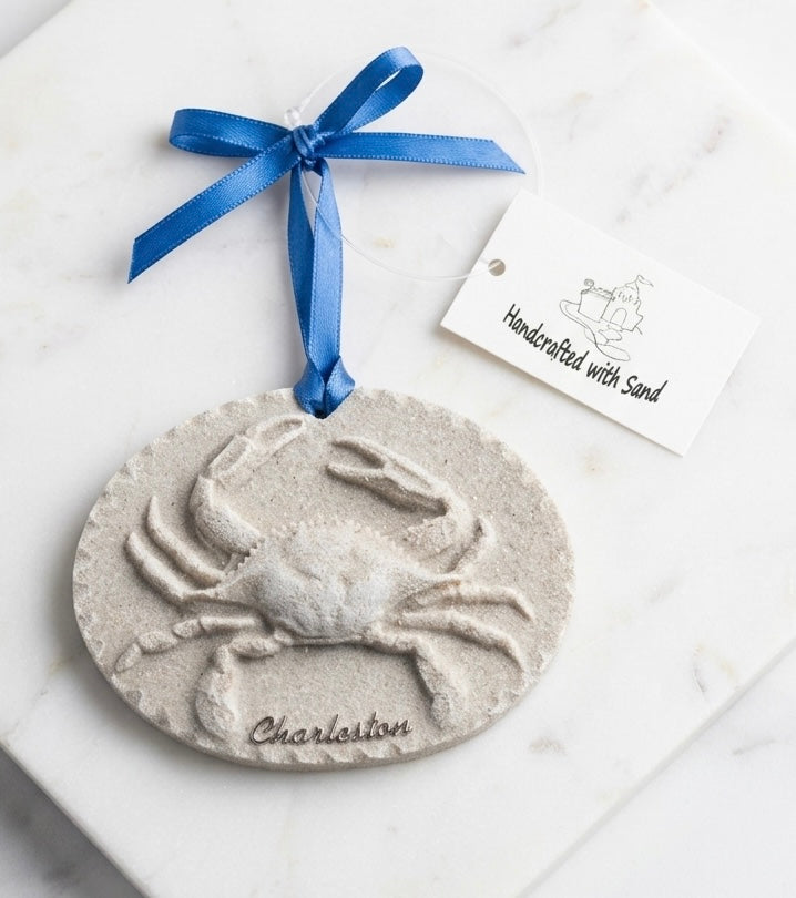 Blue Crab Sand Ornament