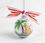 Christmas At The Beach Charleston Ornament