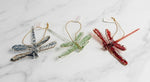 Dragonfly Glass Ornament