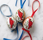 2278 Real Hand Painted Austrian Egg