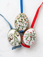 2278 Real Hand Painted Austrian Egg