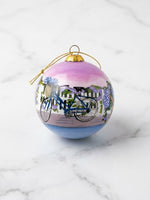 Bicycle Hydrangea Ornament
