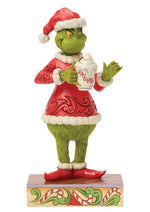 Grinch with Hot Chocolate Mug