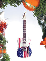 5"US Flag Electric Guitar with Box