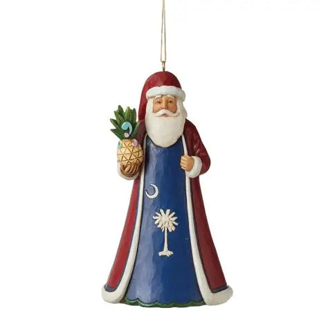 South Carolina Santa Jim Shore Ornament