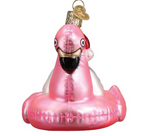 Pool Float Snowman Ornament
