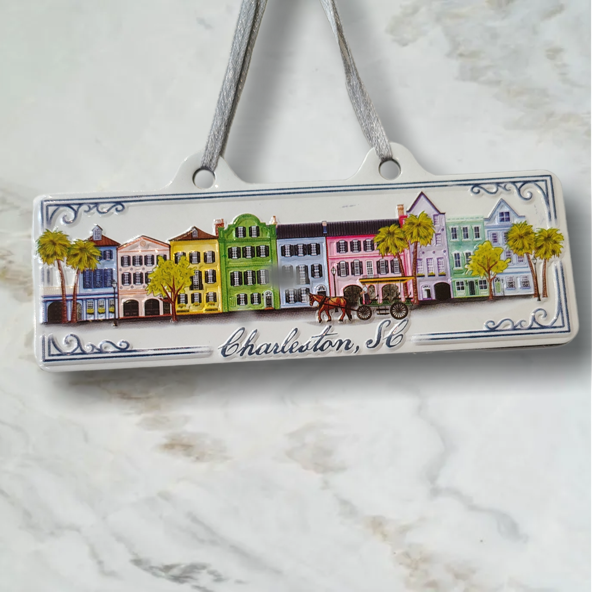 RR WC Metal ornament