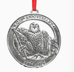 American Eagle & American Flag 250th Anniversary Ornament