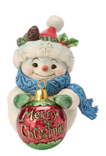 Snowman Ball Ornament Mini
