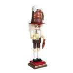 17.5"Hollywood Beer + Pretzel Nutcracker