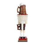 17.5"Hollywood Beer + Pretzel Nutcracker