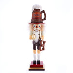 17.5"Hollywood Beer + Pretzel Nutcracker