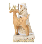 Woodland Santa with Buck Figure