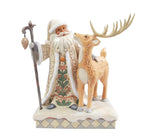Woodland Santa with Buck Figure