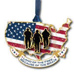 Land Of The Free Ornament