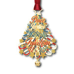 Patriotic Word Tree Ornament