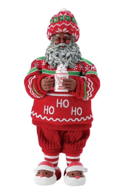 Cozy! African American Santa – Charleston Christmas Collectibles