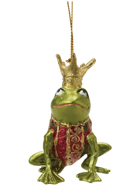 Jumping Frog Ornament